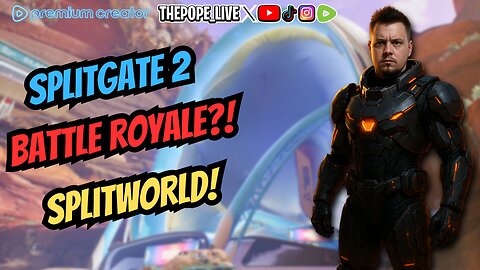 FIRST TIME PLAYING Splitgate 2 BATTLE ROYALE! BEST BR OUT?!