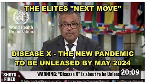 "Elites Set to Unleash 'Disease X', Allegedly 20 Times Deadlier than COVID"