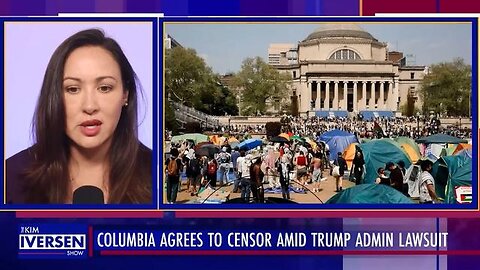 Columbia University To CENSOR Palestine Movement Amid Trump Admin Lawsuit - Kim Iversen