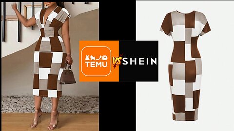 🛒SHEIN Clasi Deep V Neck Colorblock Bodycon Dress Maxi Women Outfit