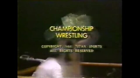 WWF Championship Wrestling Nov 17 1984