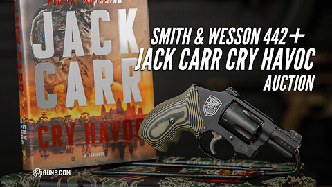 Smith & Wesson 442 + Jack Carr Cry Havoc Auction