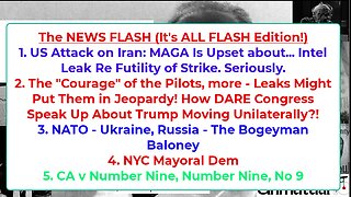 Liberty Conspiracy LIVE 6-25-25 US Bombs But MAGA Angry re LEAKS? NATO-Ukraine-US, NY Mayor?