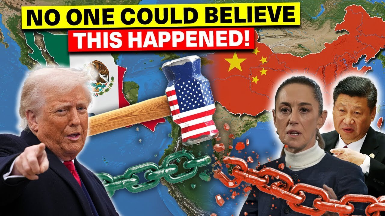 TRUMP Shocks Chinese Import! China Didn't Expect Such a Powerful 54% Tariff Order from Trump!
