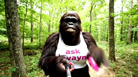 Hey. I’m Lala the baddest b* in the forest 👣❤️🤪.#bigfoot #ai #trending #viraltiktok