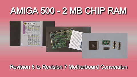 Commodore Amiga 500 computer - 2 megs of chip memory