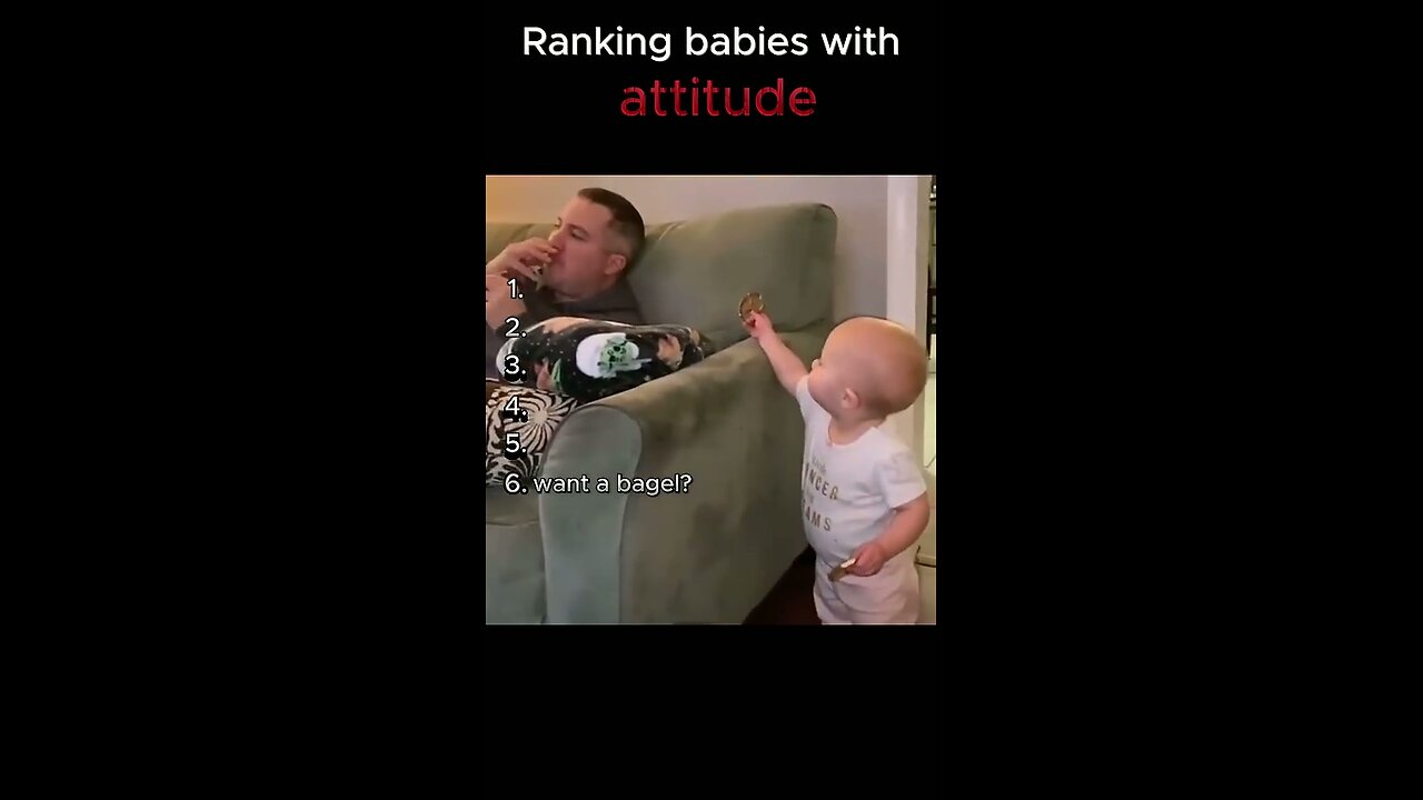 Ranking babies with attitude 🤣