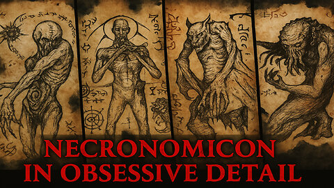 Worlds Most Horrifying Necronomicon Entities