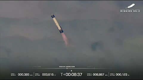Success! Blue Origin's New Glenn Rocket Booster Lands Perfectly on Ocean Barge