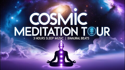 Cosmic Meditation Tour - 3 Hours of Sleep Music | Astral Travel & Cosmic Dreams