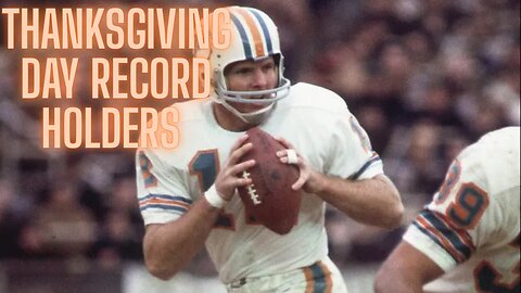 Single-game NFL records on games played on Thanksgiving