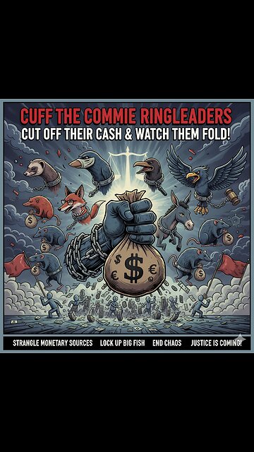 Cuff the Commie Ringleaders – Cut Off Their Cash & Watch Them Fold!