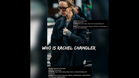 Who is Rachel Chandler