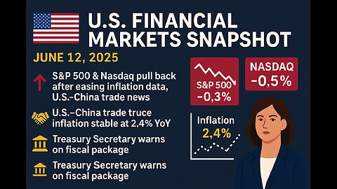U.S. Financial Markets Snapshot – June 12, 2025