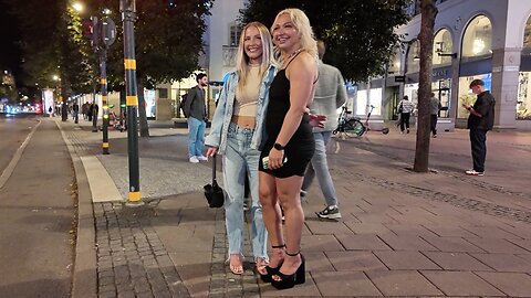 STOCKHOLM SWEDEN NIGHTLIFE 4K HOT GIRLS