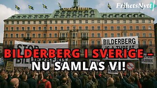 Demonstration mot Bilderberggruppens toppmöte