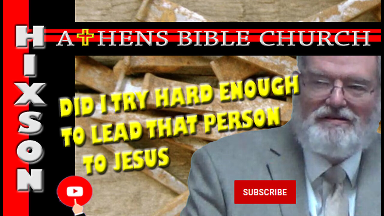 Did I Do Enough to Save That Person | 2 Corinthians 2 | Athens Bible Church