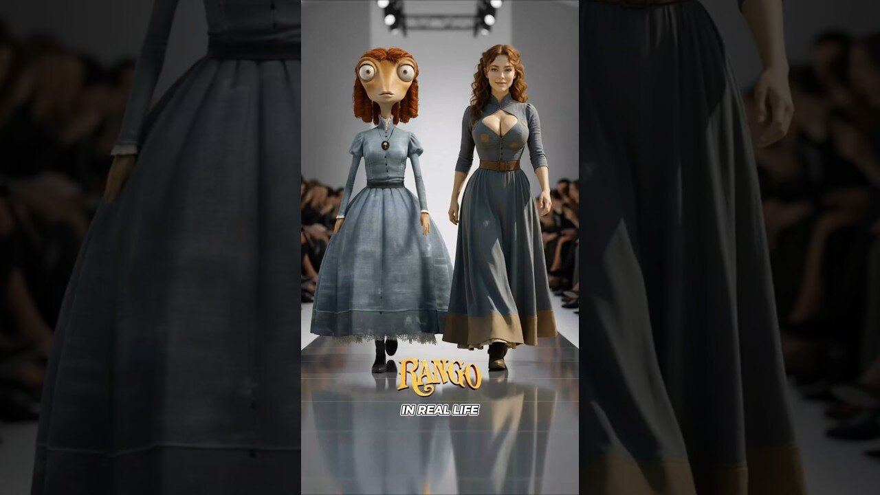 Welcome to the Wild West 🦎🤠🌵 This is how Rango would look in real life 🤯