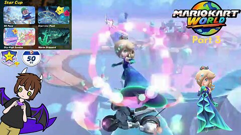 Mario Kart World The Dazzling Star Cup!