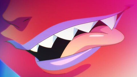 i love sharp teeth | Panty & Stocking with Garterbelt 2nd Season