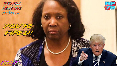 LISA COOK FIRED - Constitutional Crisis At The Fed on Red Pill News Live