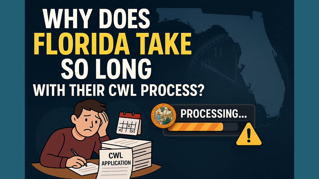 Why Does Florida Take So Long With Their CWL Process?