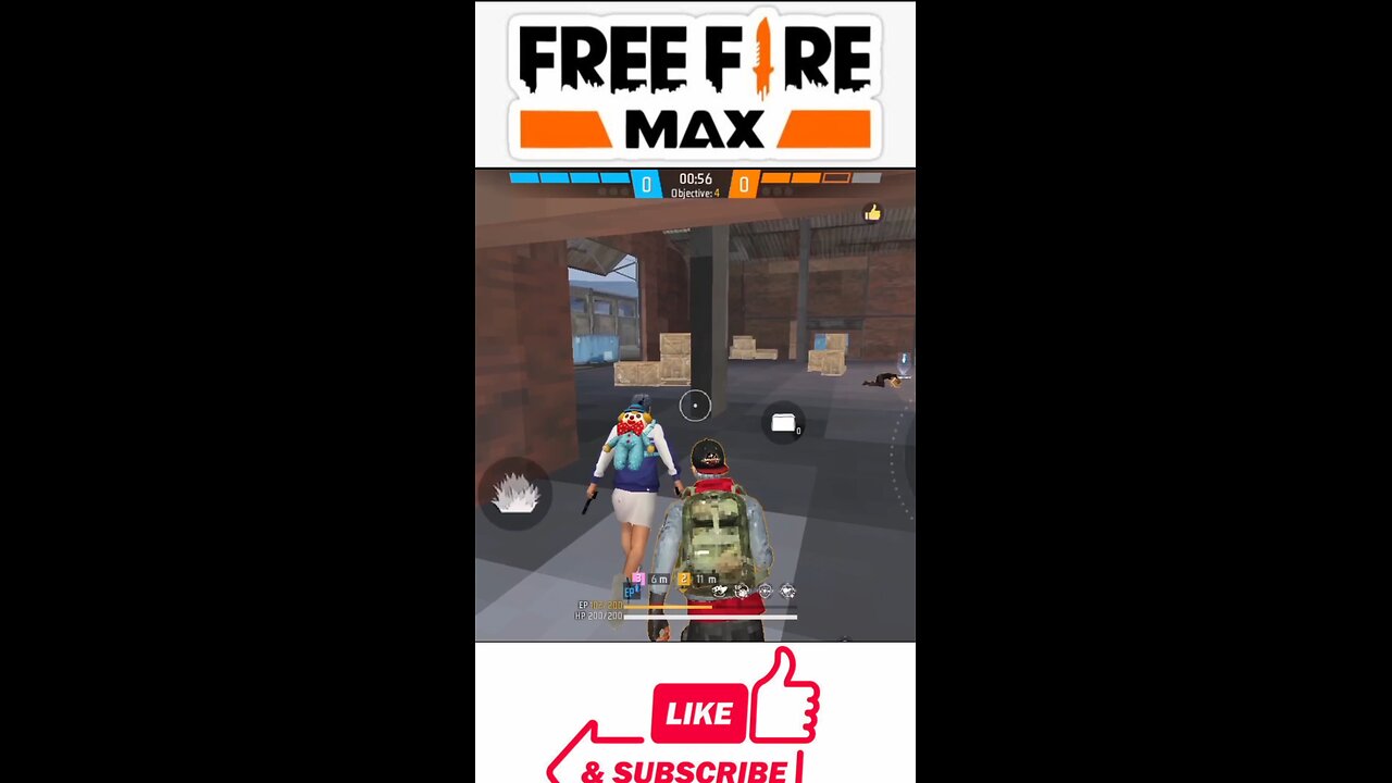 Funny Gameplay Clash Squad Ranked Random Player #freefire #freefiremax #gaming #ff #clashsquad