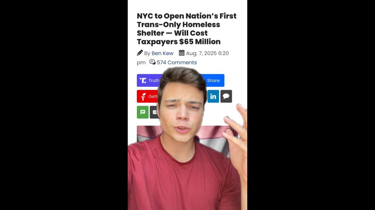 Victor Reacts: This Is Almost Too Stupid to Be True – NYC Transgender Homeless Shelter
