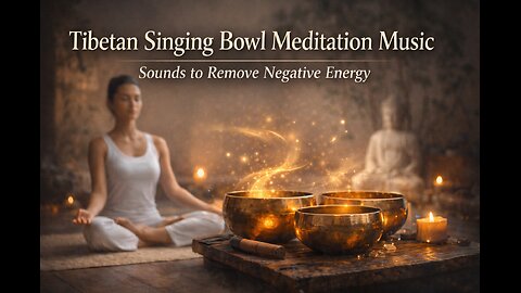 Tibetan Singing Bowl Meditation Music #1308