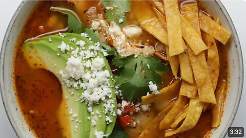 How To Make A Hearty Chicken Tortilla Soup | Food Network
