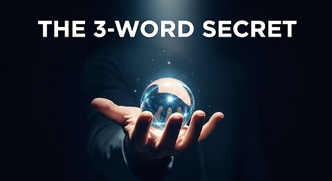 The 3-Word Technique for Manifesting Whatever You Want (Joseph Murphy)