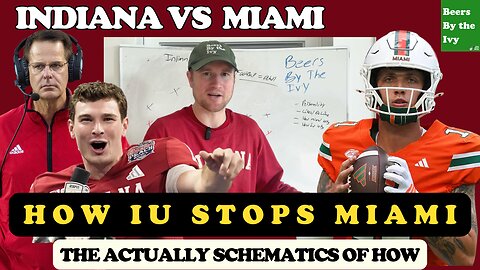 How Indiana Will Stop Miami's Offense | Indiana vs Miami Football National Championship Prediction
