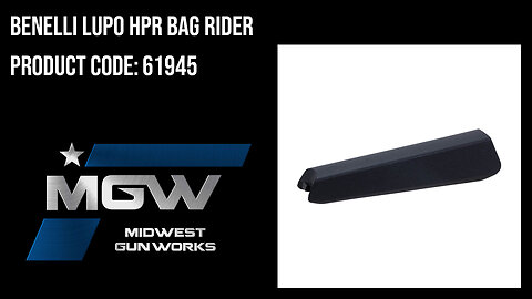 Benelli LUPO HPR Bag Rider - 61945