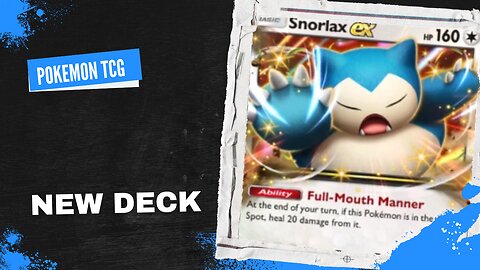 Trying Out A New Snorelax Ex Deck - Pokémon TCG Pocket Ranked