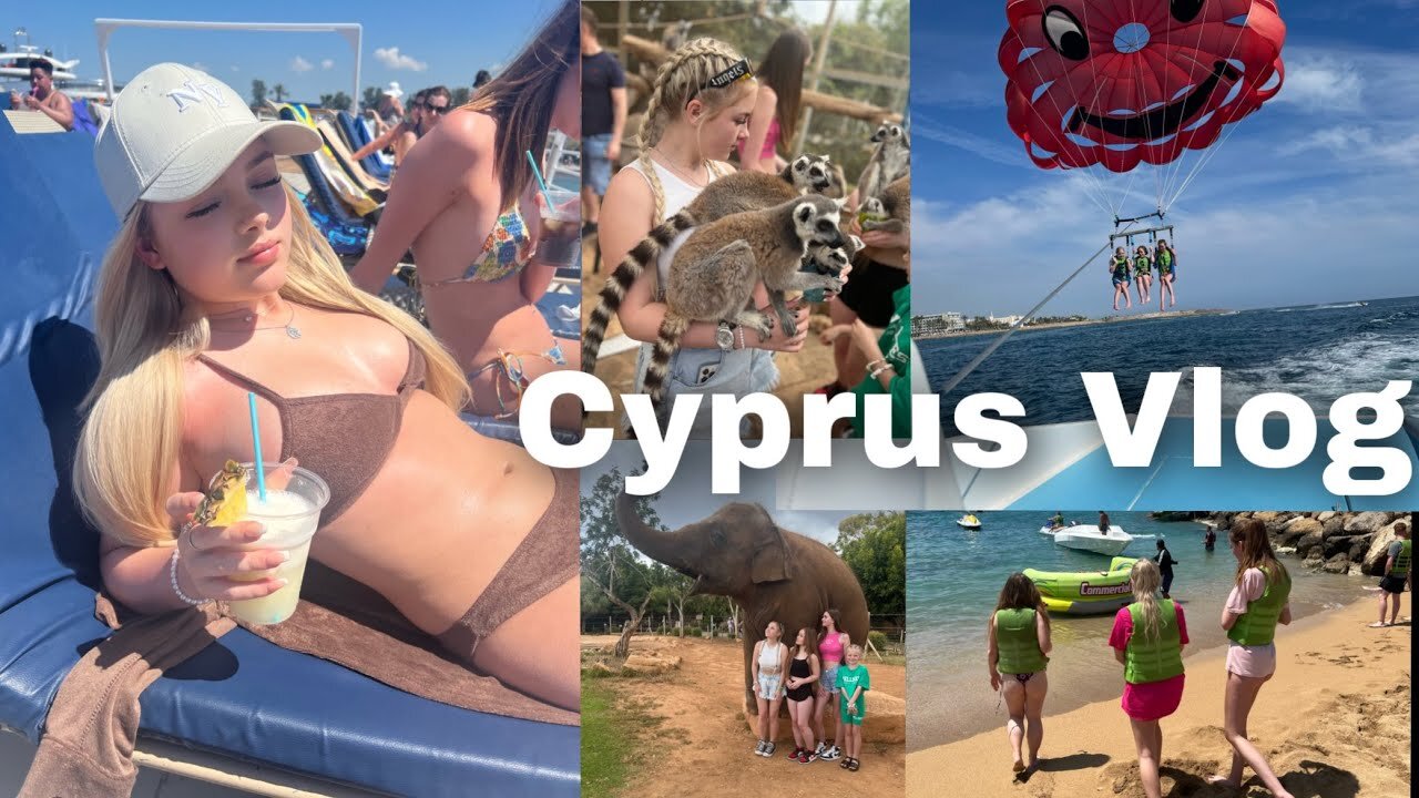 Brooke Marsden | Marsden it | beautybrooke | Cyprus Vlog! | fed an elephant!!