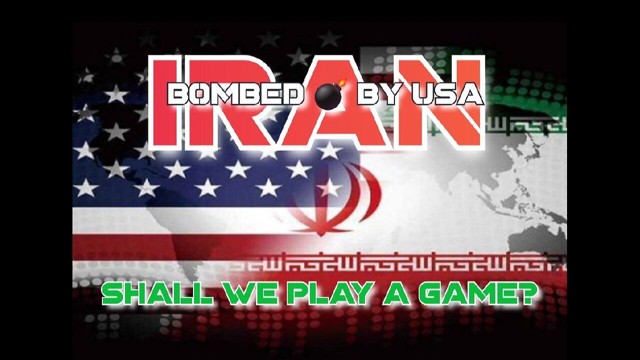 IRAN 🇮🇷 BOMBED 💣 BY 🇺🇸 USA