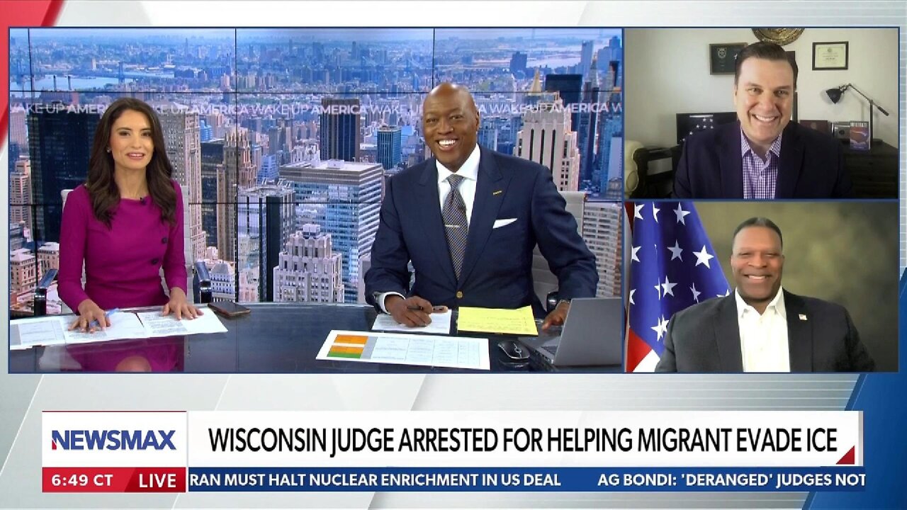Newsmax: Berney Flowers on Wisconsin Judge Helping Migrant Free