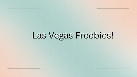 Las Vegas Freebies