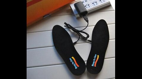 Keep Your Toes Toasty with Battery Heated Rechargeable Insoles