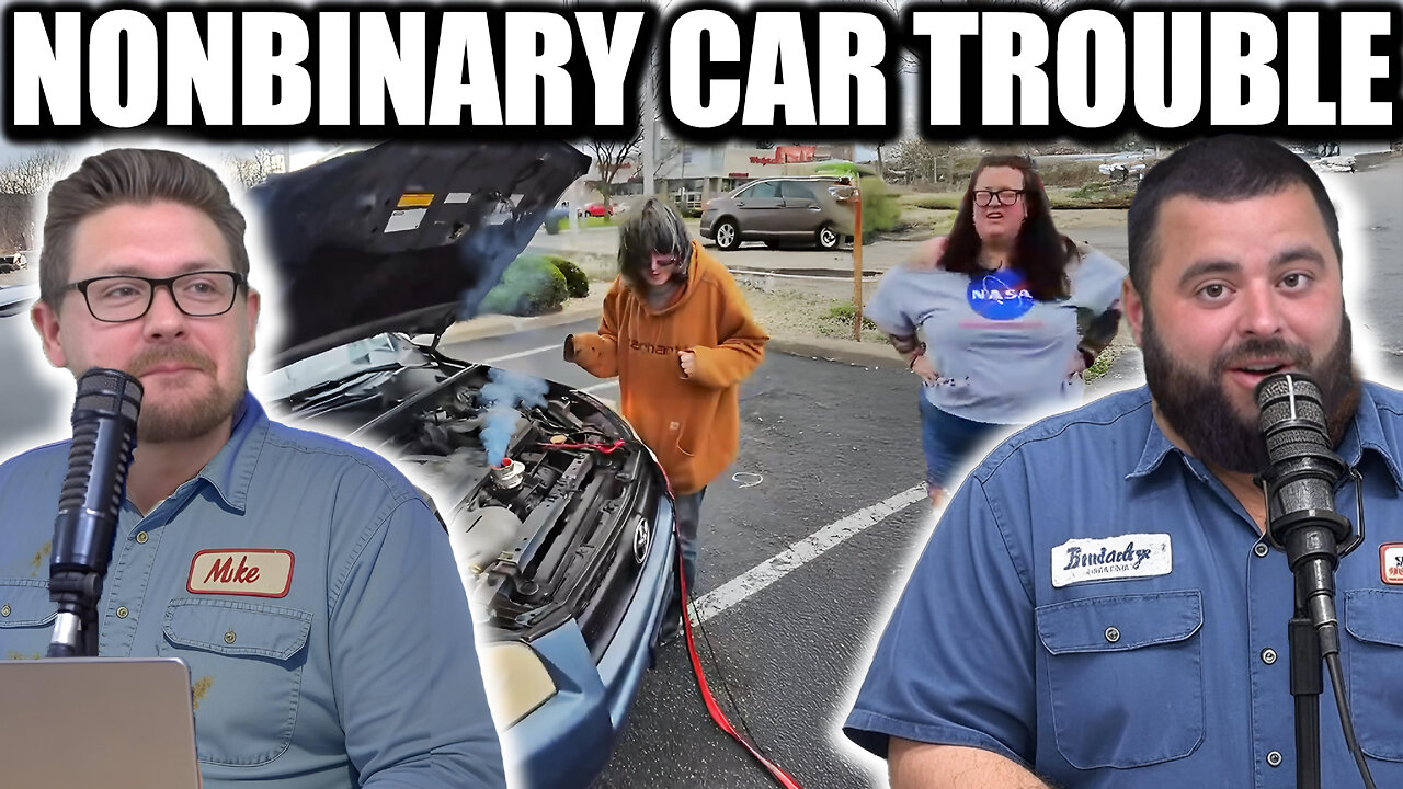 NON BINARIES TRY TO JUMP A CAR - EP 252