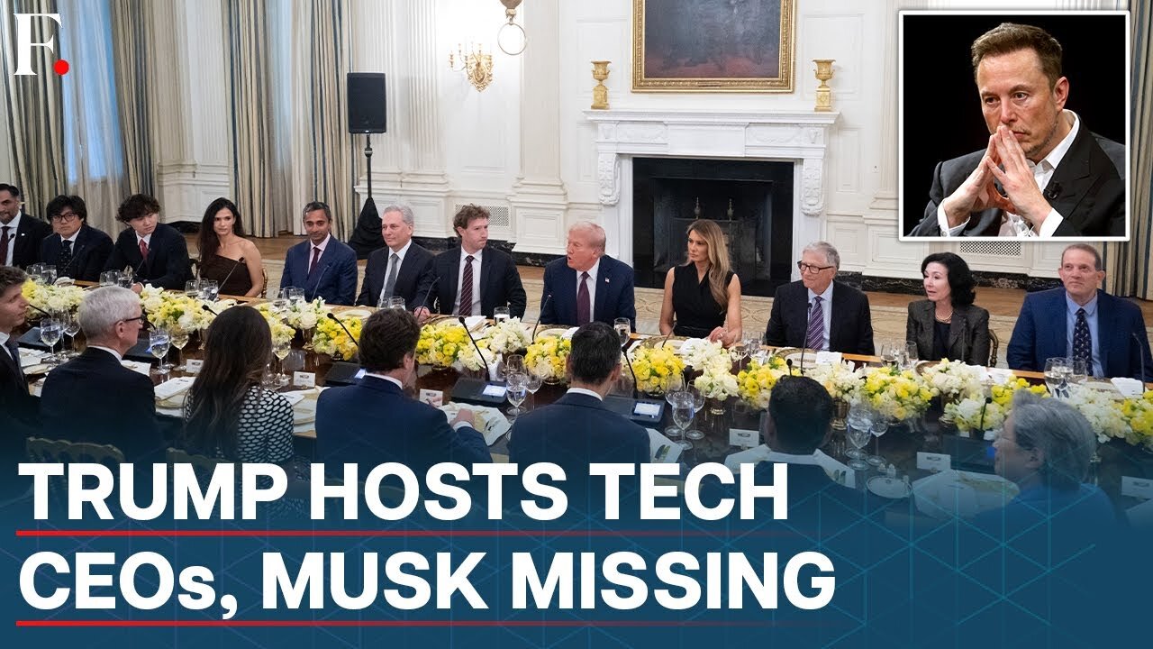 US: Trump Hosts Tech Leaders for Dinner, Meta, Apple, Google CEOs Attend; Musk Not Invited | N18G