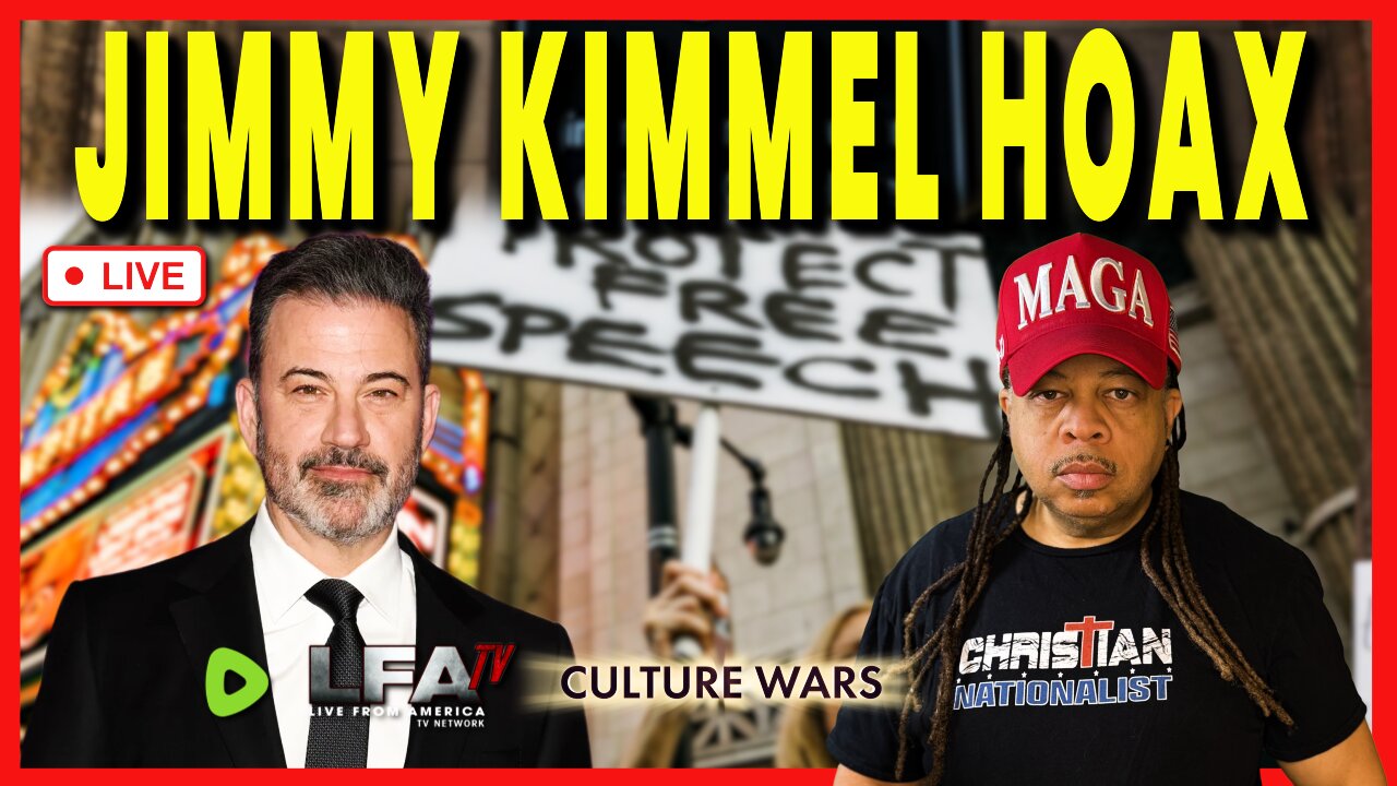 JIMMY KIMMEL CANCELLATION WAS A HOAX | CULTURE WARS 9.23.25 2PM