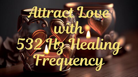 Attract Love with 532 Hz & Candlelight Vibes