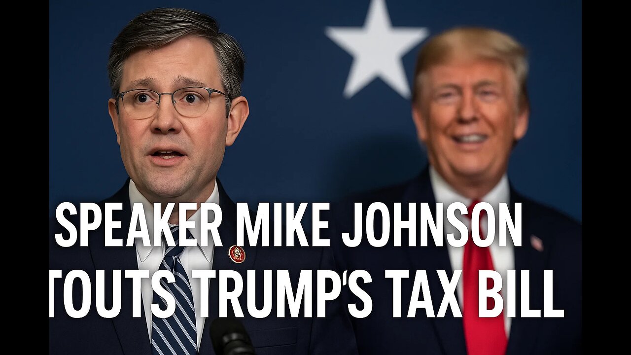 🎙️ Mike Johnson Backs Trump’s Tax Plan! 💸🇺🇸