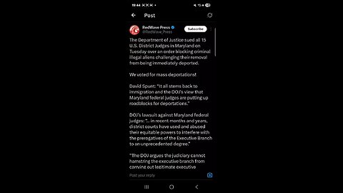 DOJ : judges 27/06/2025