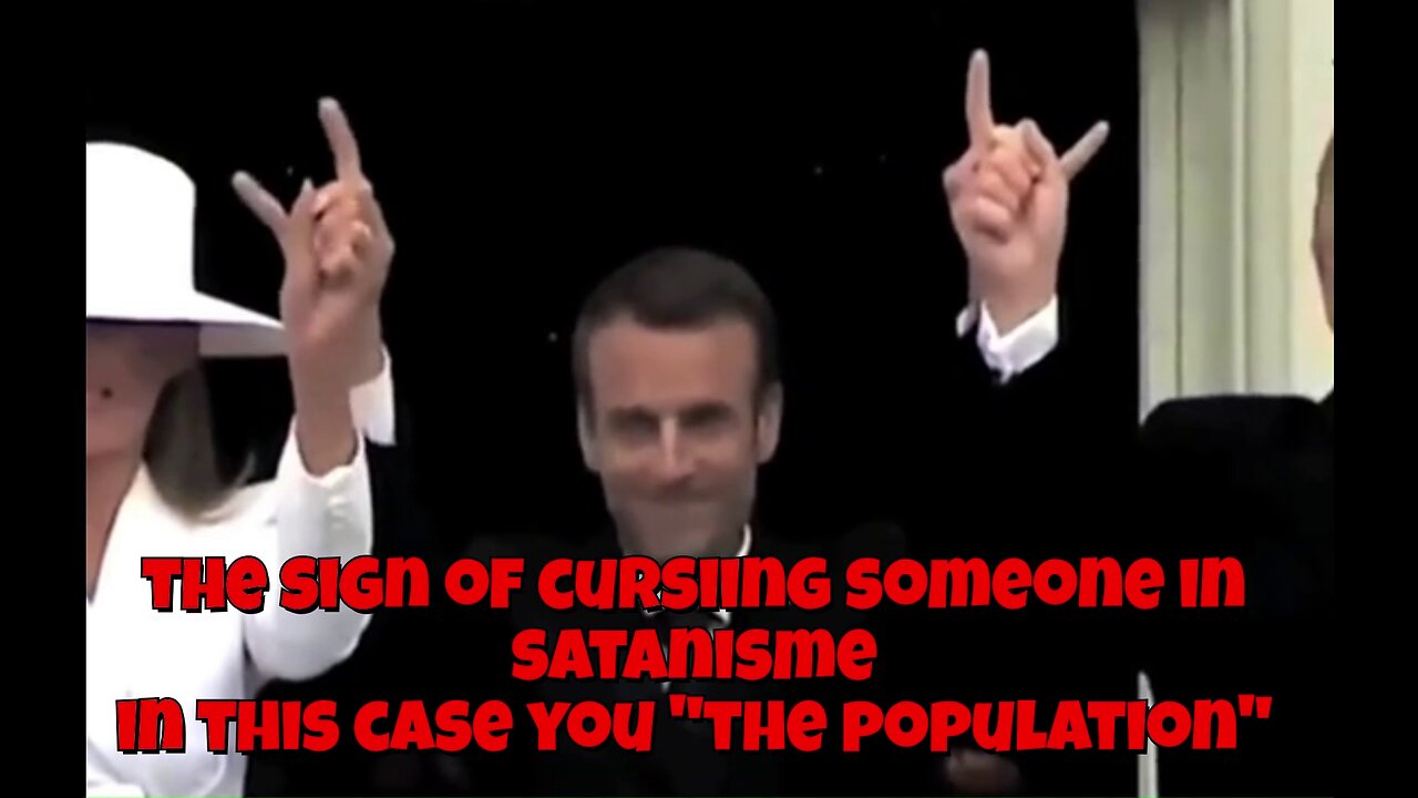 Macron and his Evil Unseen Intimate Spirit Companion