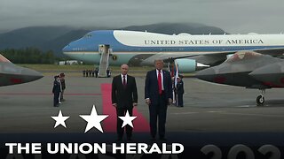 President Trump Greets Russian President Putin in Alaska