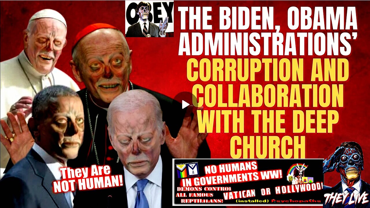 The Biden, Obama Administrations’ Corruption and Collaboration with the Deep Church (compilation)