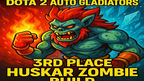 Dota 2 Auto Gladiators – Huskar Zombie (3rd Place Furry + Frost)
