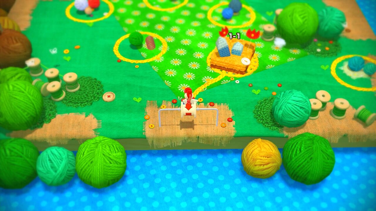 Yoshi's Woolly World (World 1)